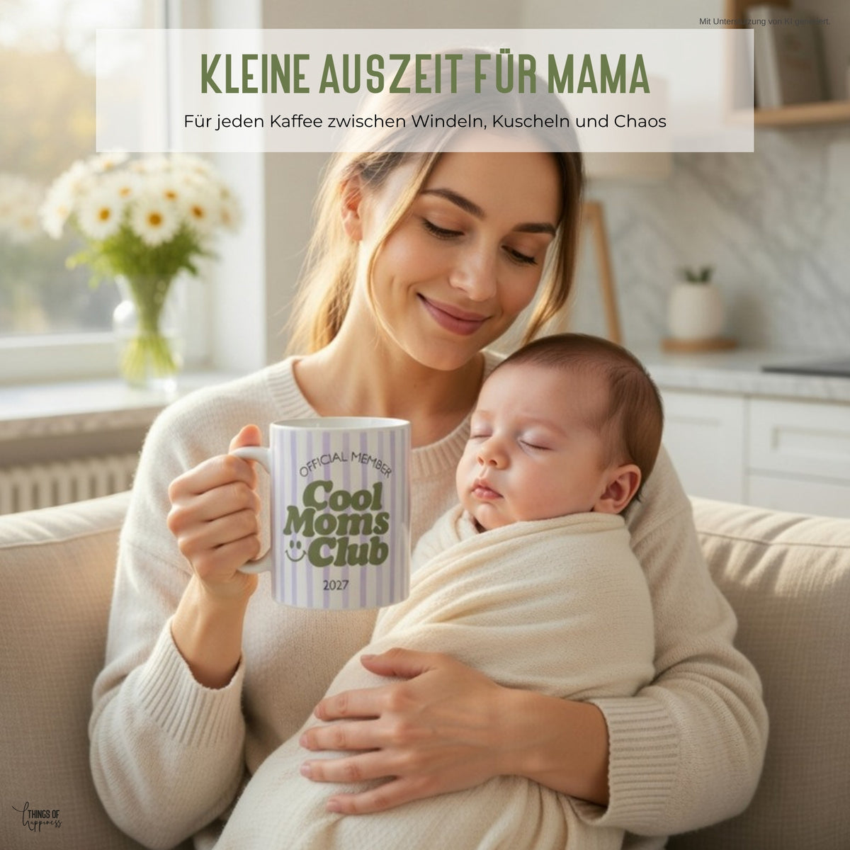 Cool Moms Club Tasse im Alltag