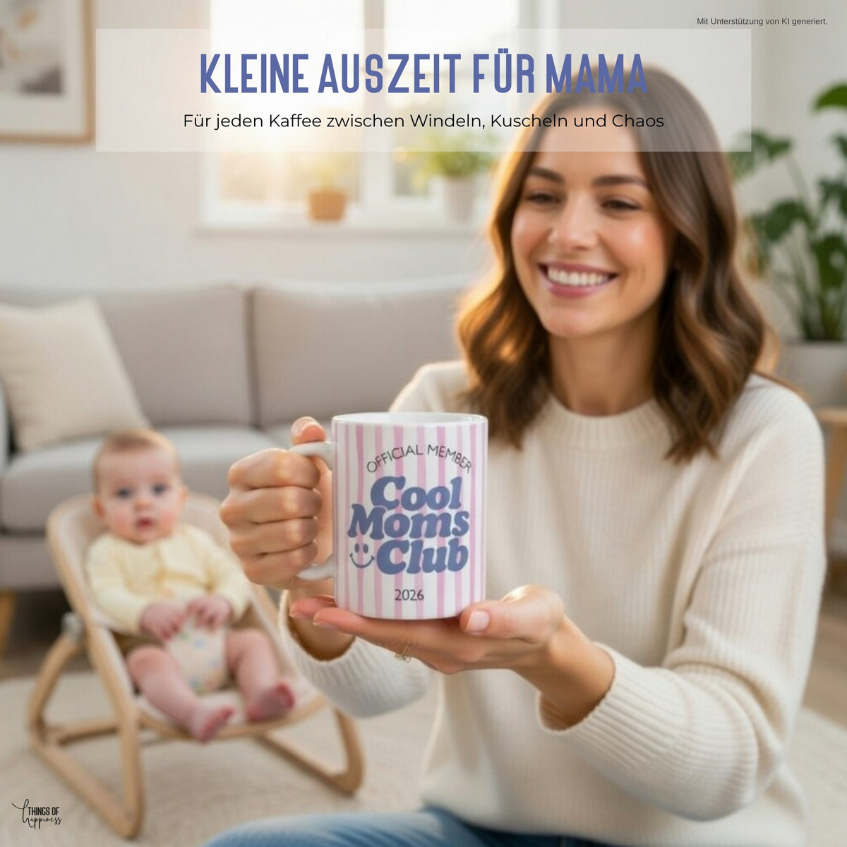 Cool Moms Club Tasse im Alltag