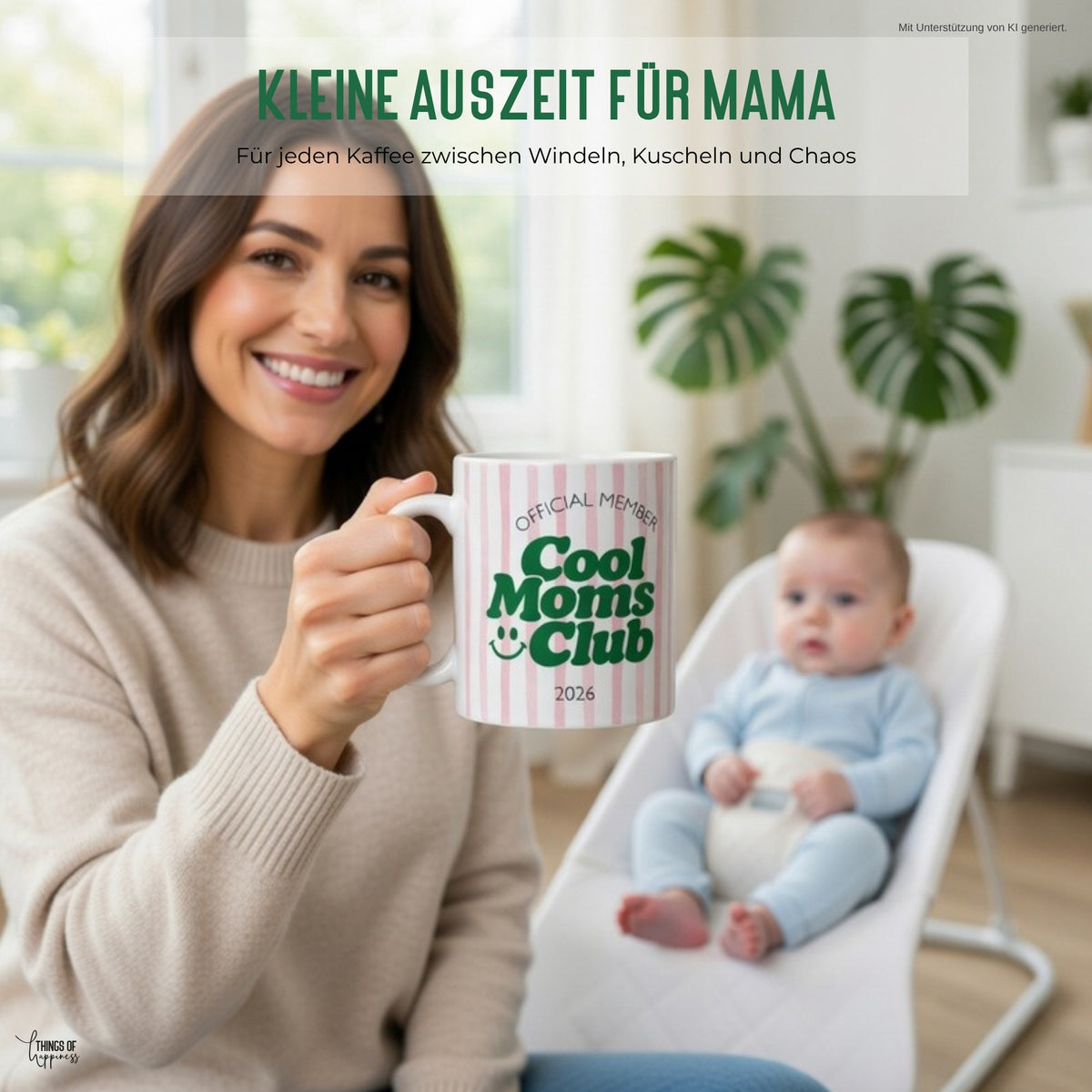 Cool Moms Club Tasse im Alltag