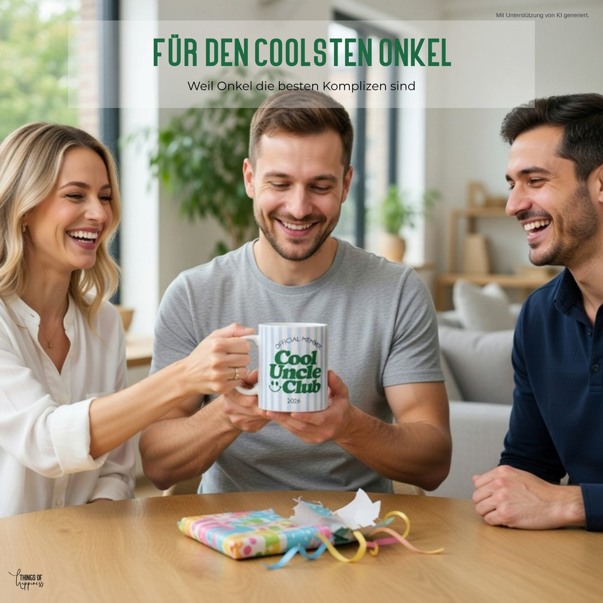 Cool Uncle Club Tasse im Alltag