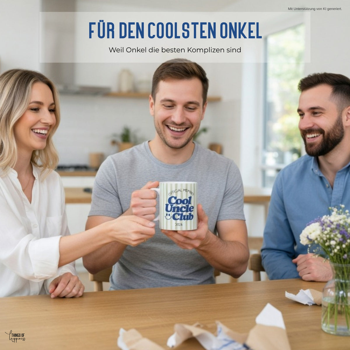 Cool Uncle Club Tasse im Alltag