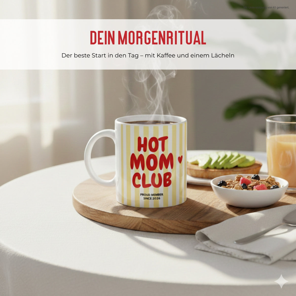 Hot Mom Club Tasse Morgenritual