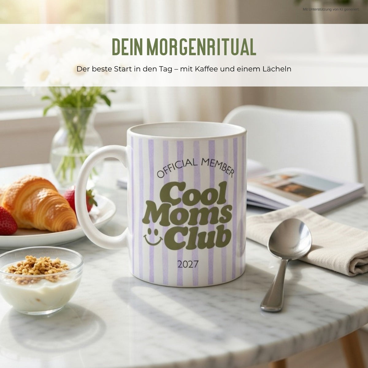 Cool Moms Club Tasse Morgenritual