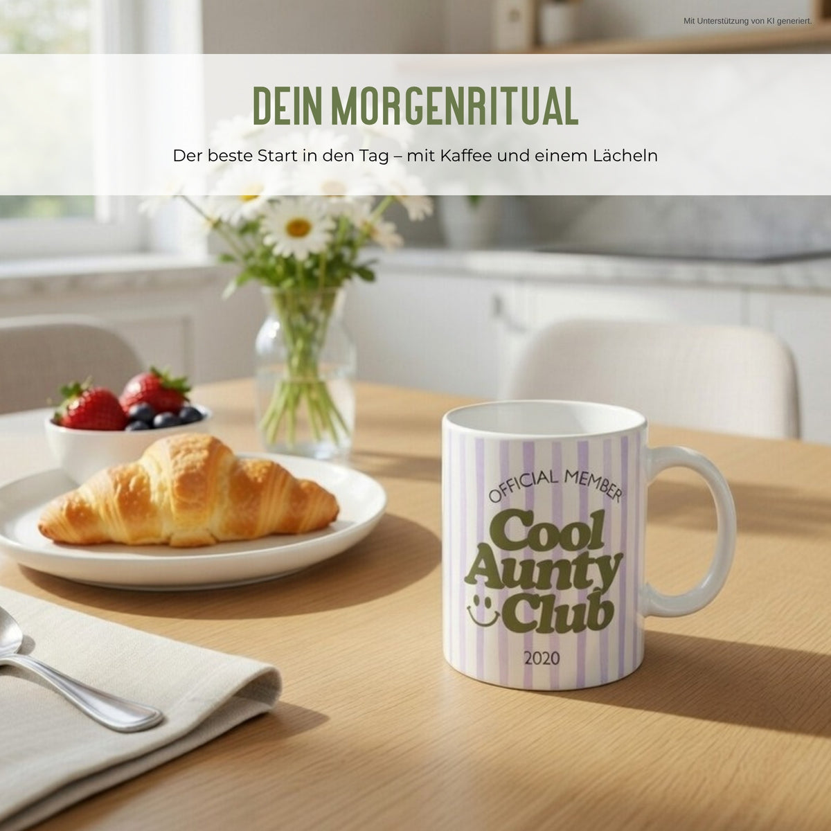 Cool Aunty Club Tasse Morgenritual