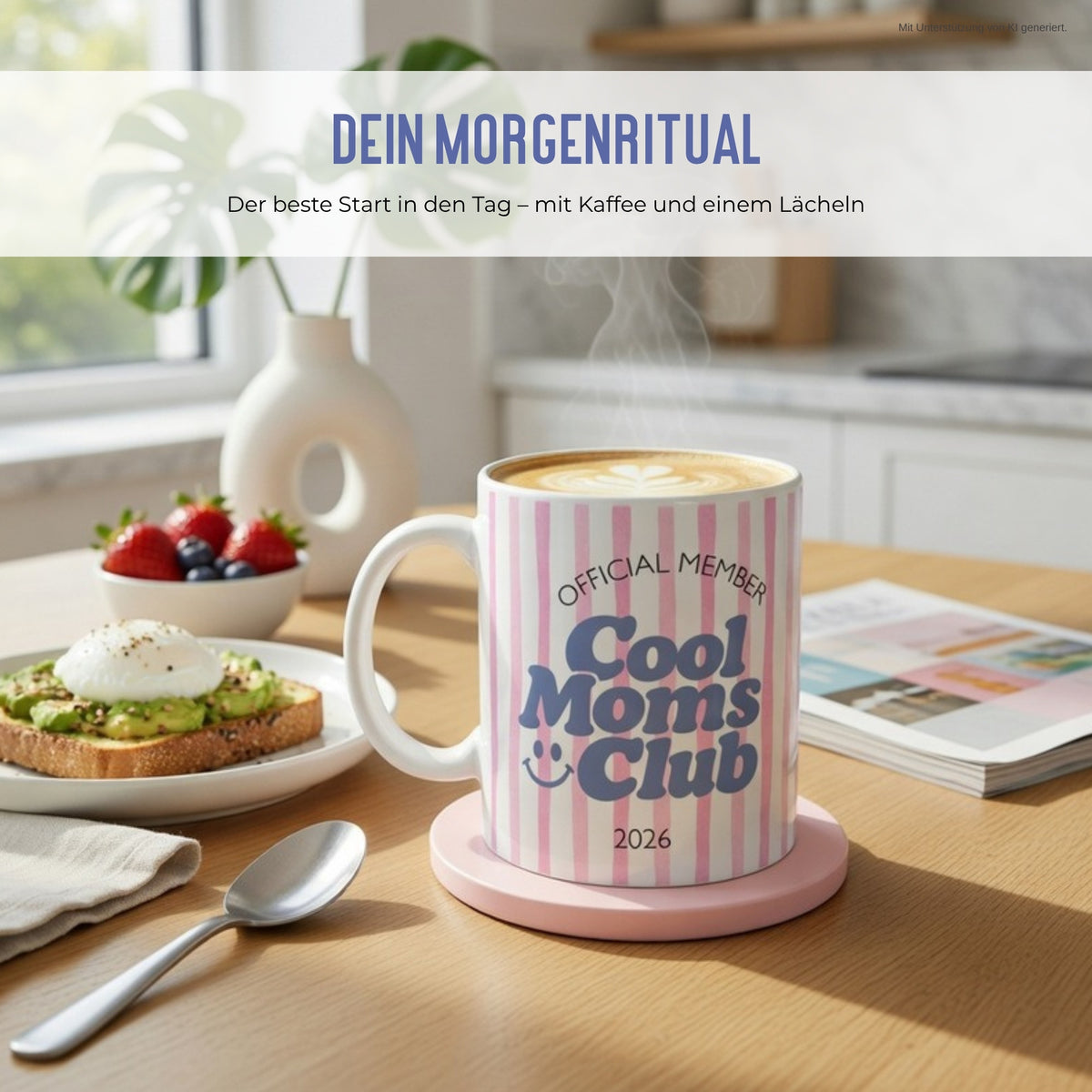 Cool Moms Club Tasse Morgenritual