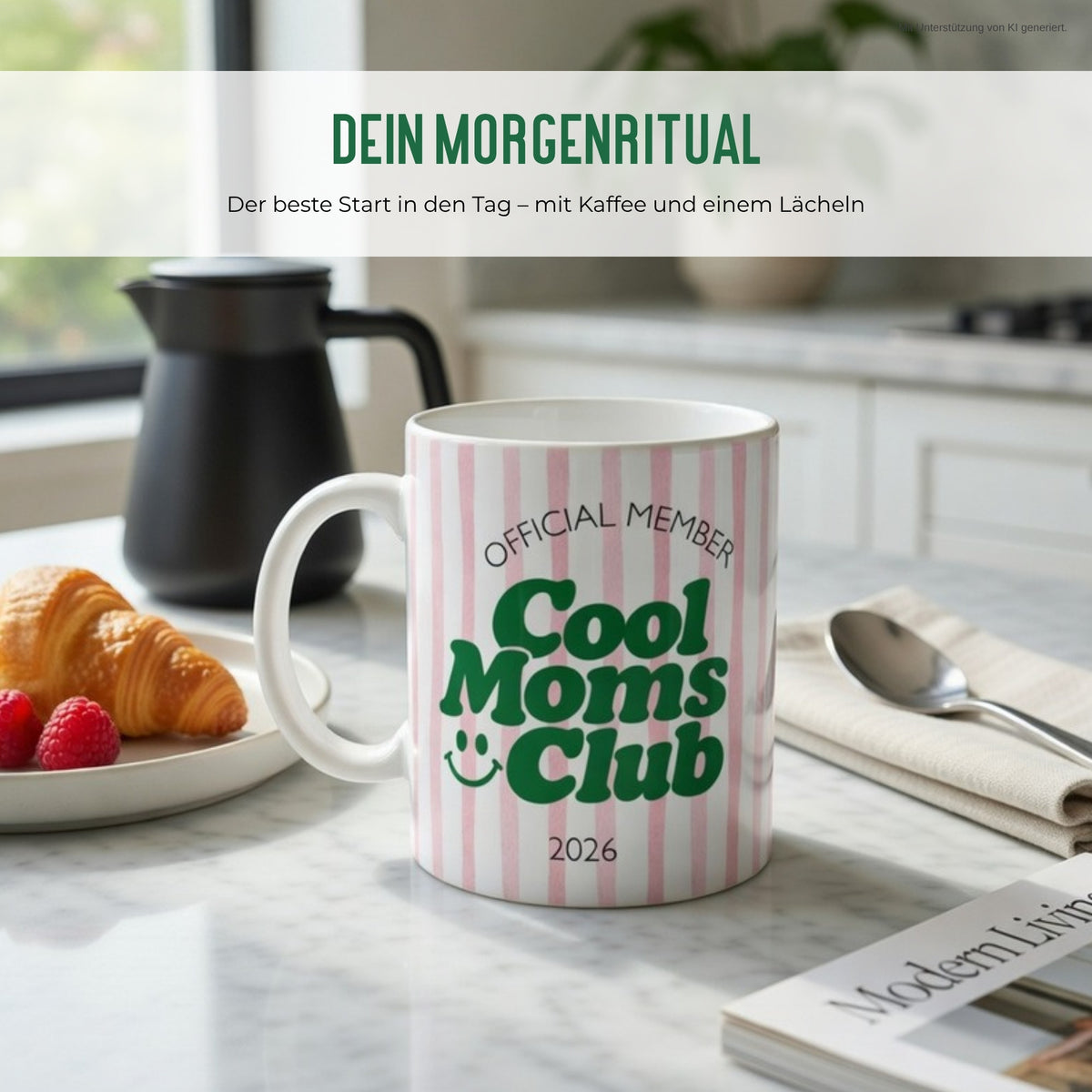 Cool Moms Club Tasse Morgenritual