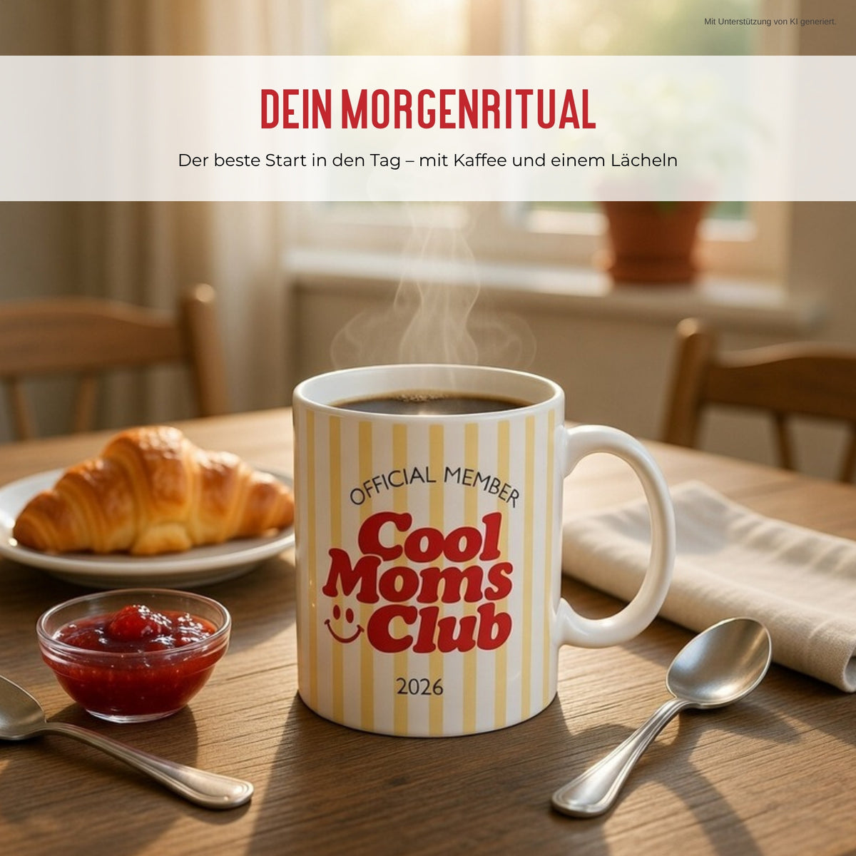 Cool Moms Club Tasse Morgenritual