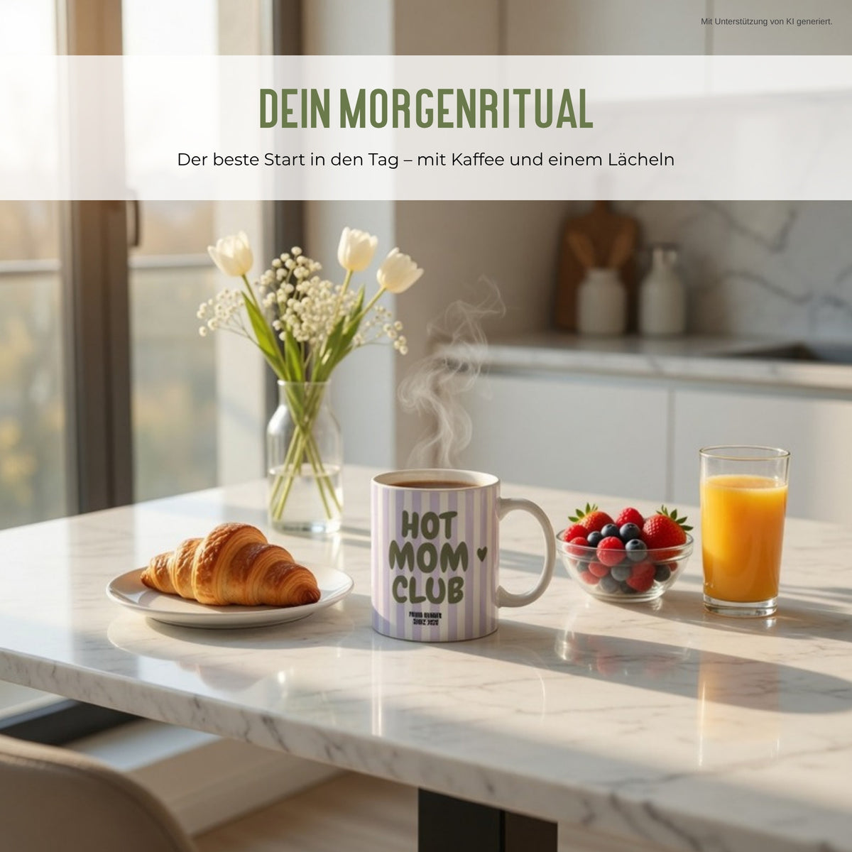 Hot Mom Club Tasse Morgenritual