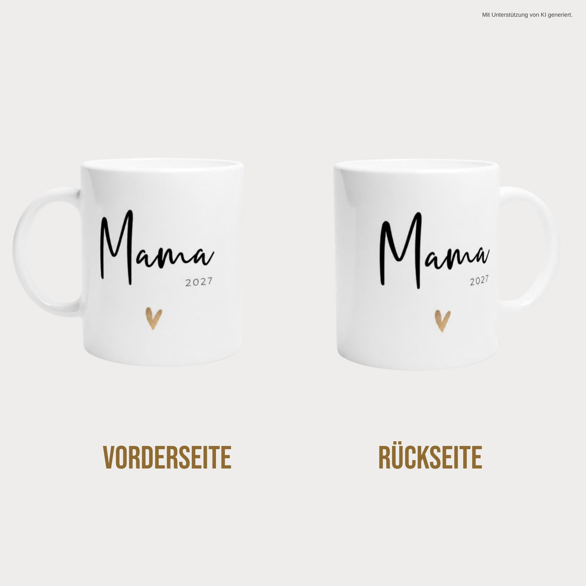 Tasse Mama 2027 beidseitig bedruckt