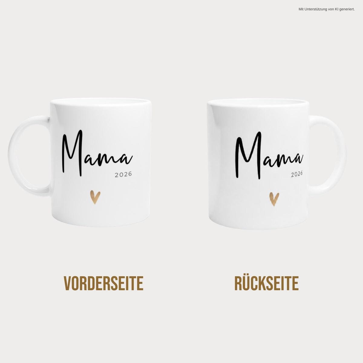 Tasse Mama 2026 beidseitig bedruckt