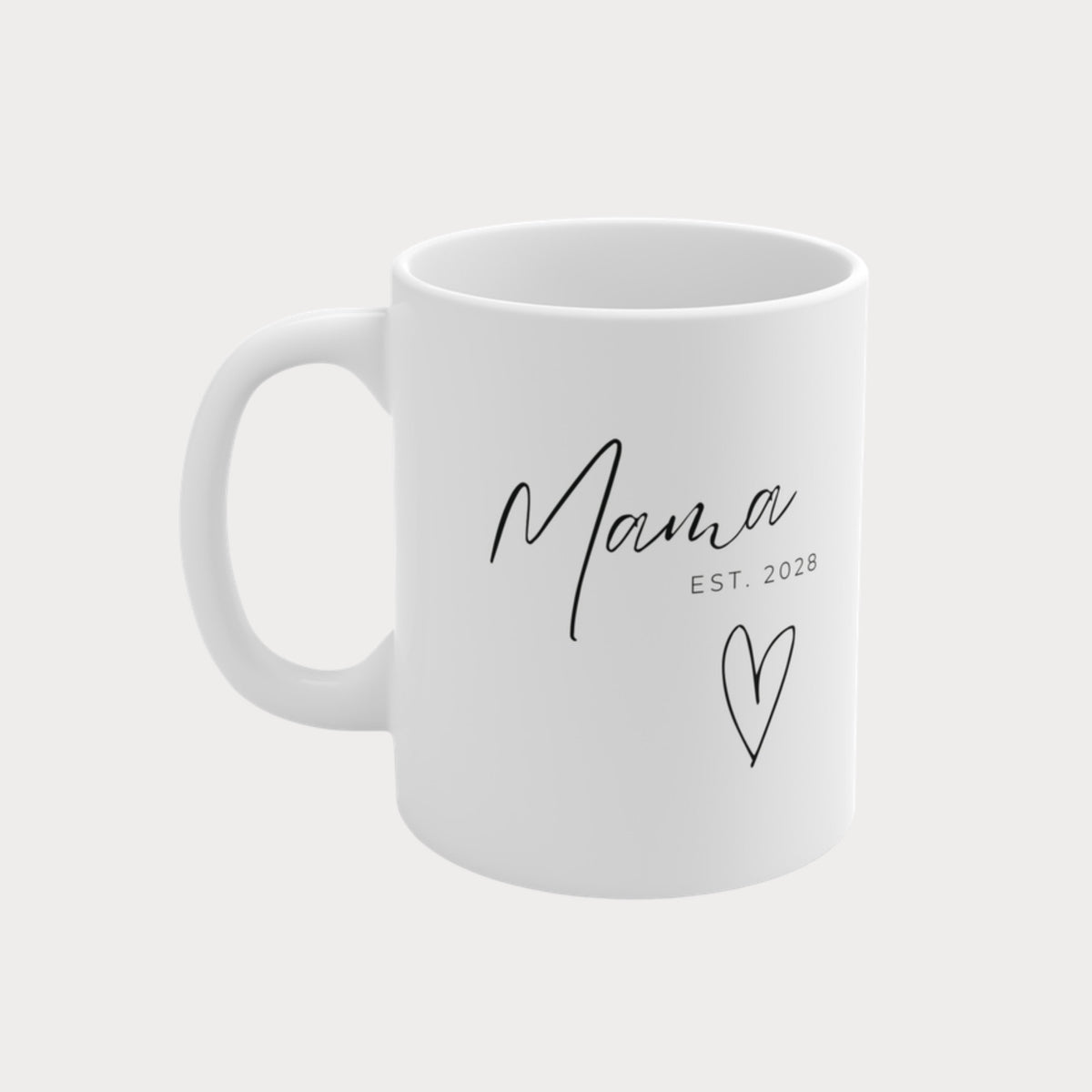 Tasse Mama Est. 2028 – Startbild