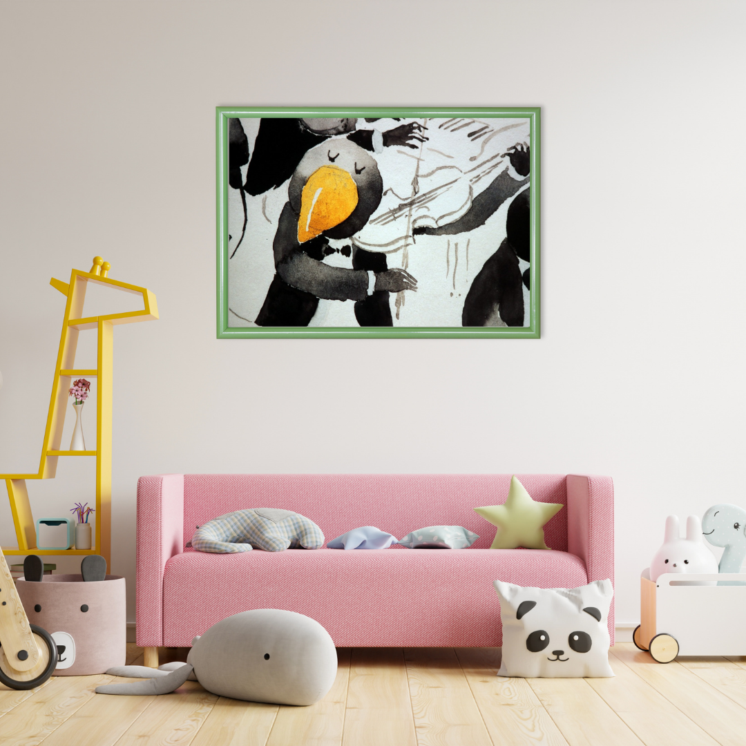Poster TABALUGA Originalmotiv – Versunken in der Musik