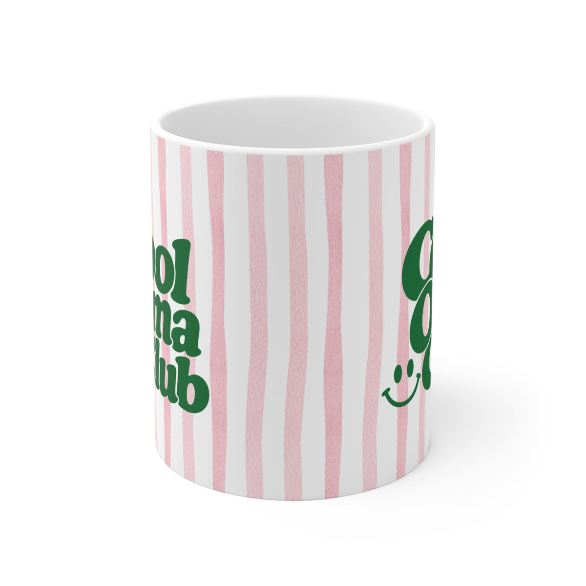 Tasse Cool Oma Club ohne Jahreszahl - rosa/grün