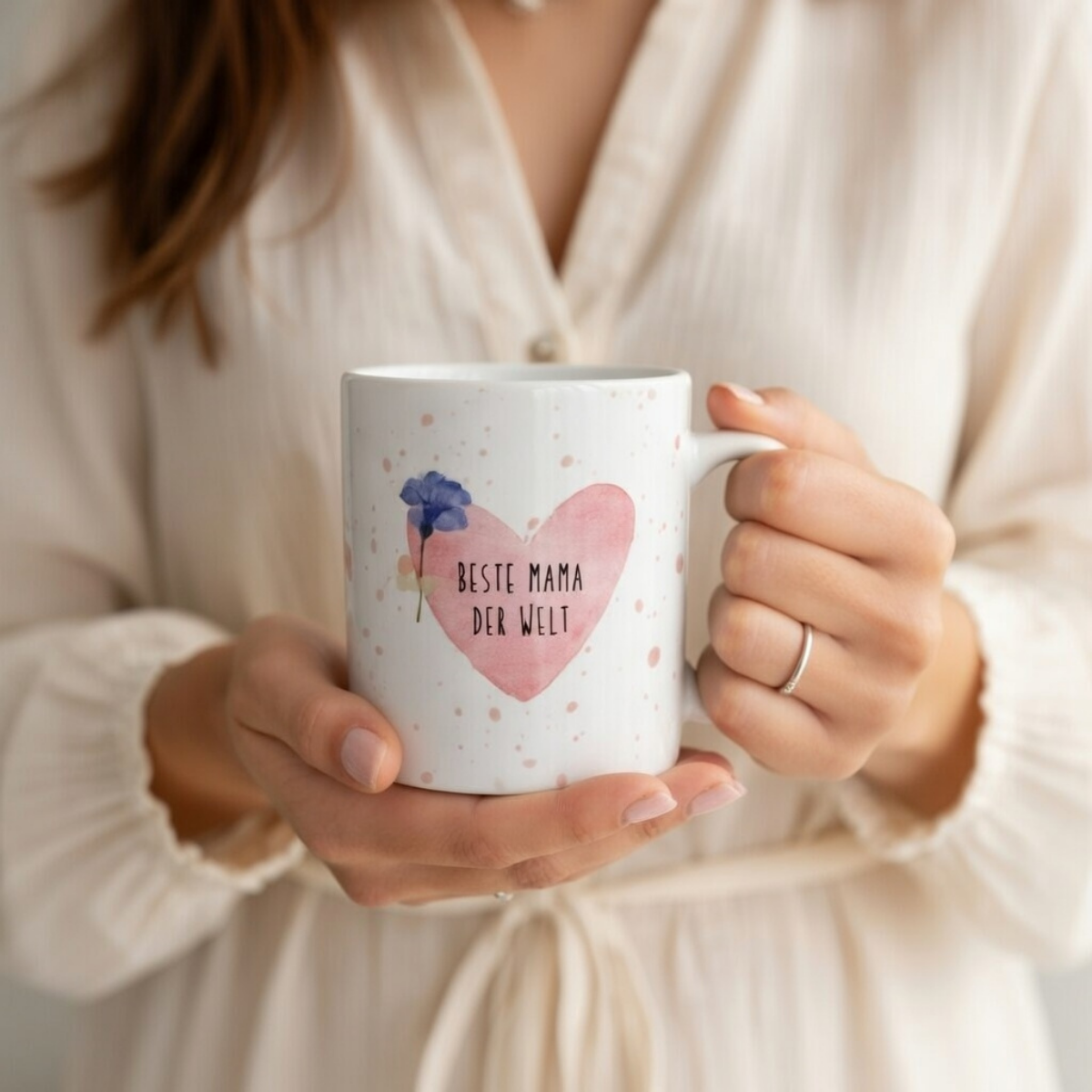 Tasse Beste Mama der Welt | Rosa Herz