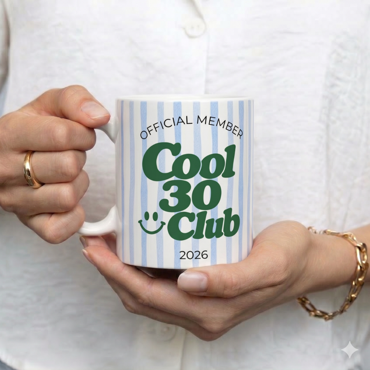 Tasse Cool 30 Club Blau Grün