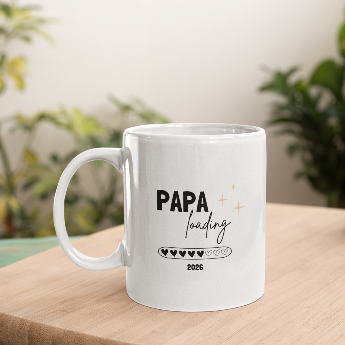 Tasse Papa loading 2026 - einfarbig (2020-2027)