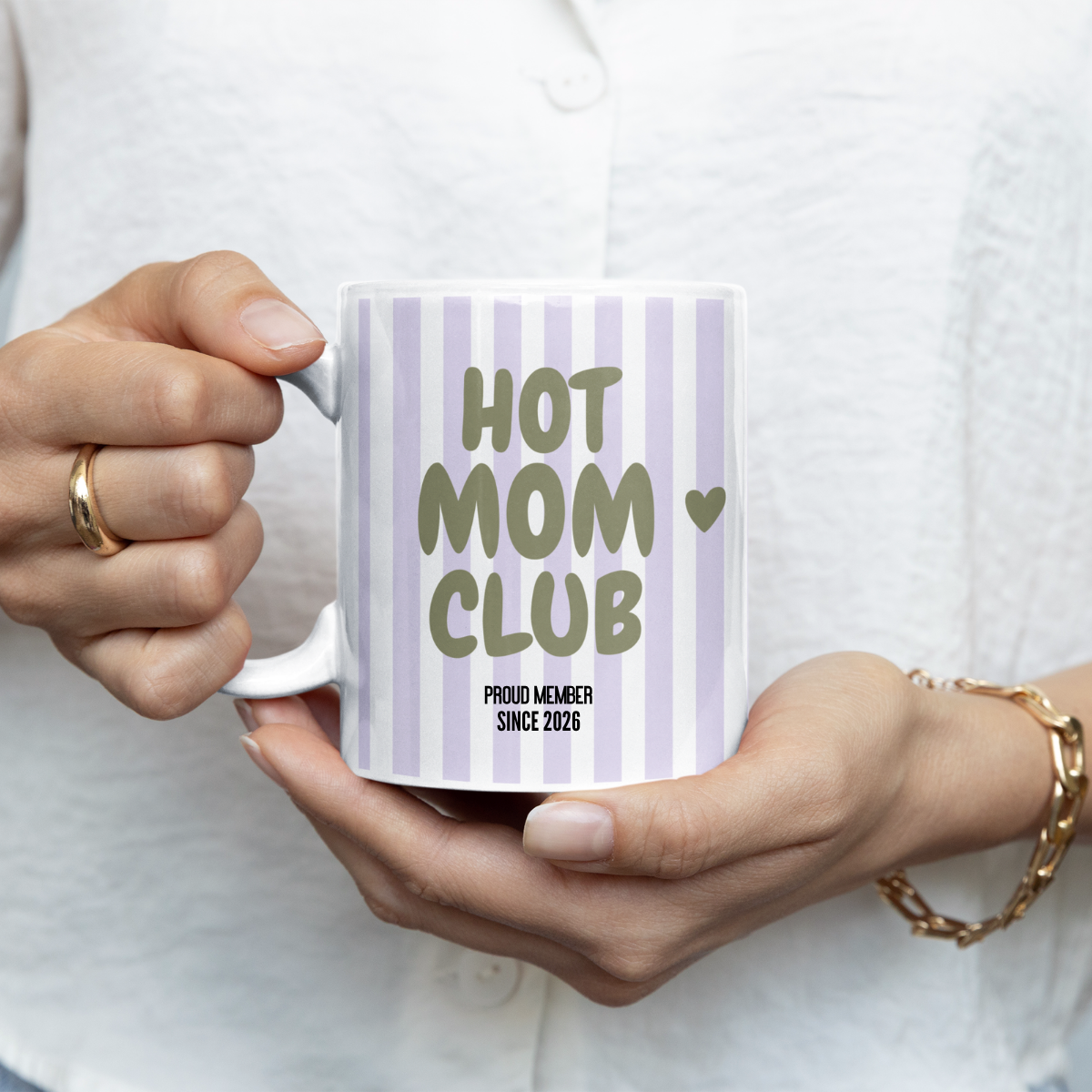 Hot Mom Club Lila/Khaki (2020 bis 2027 oder ohne Jahreszahl)