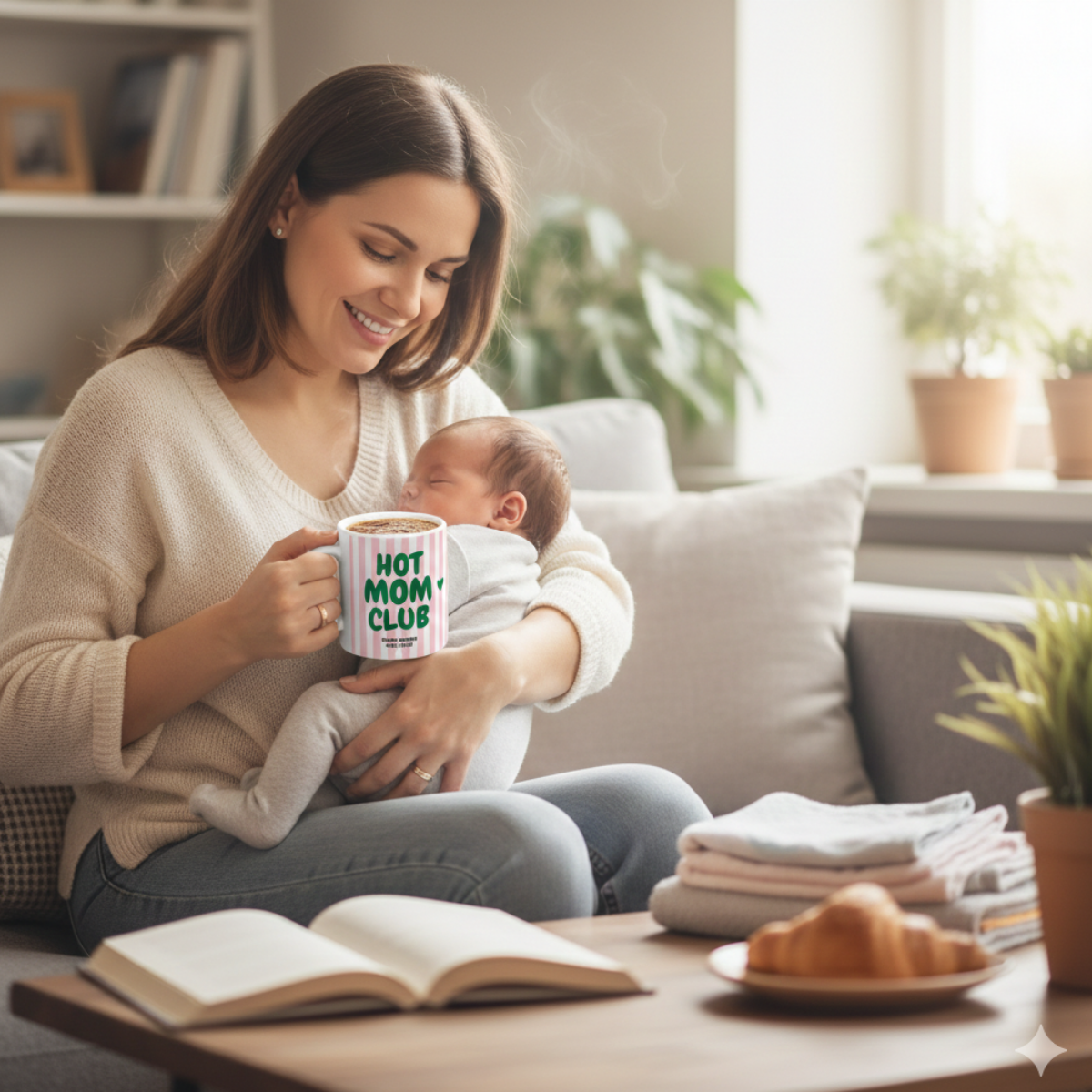 Tasse Hot Mom Club 2026 Rosa