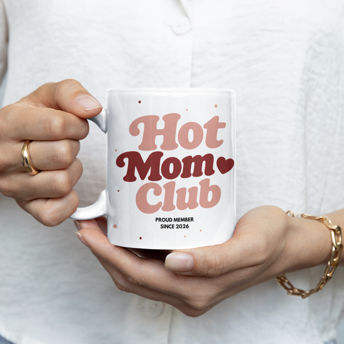 Hot Mom Club Korall/Rot (2020 bis 2027 oder ohne Jahreszahl)