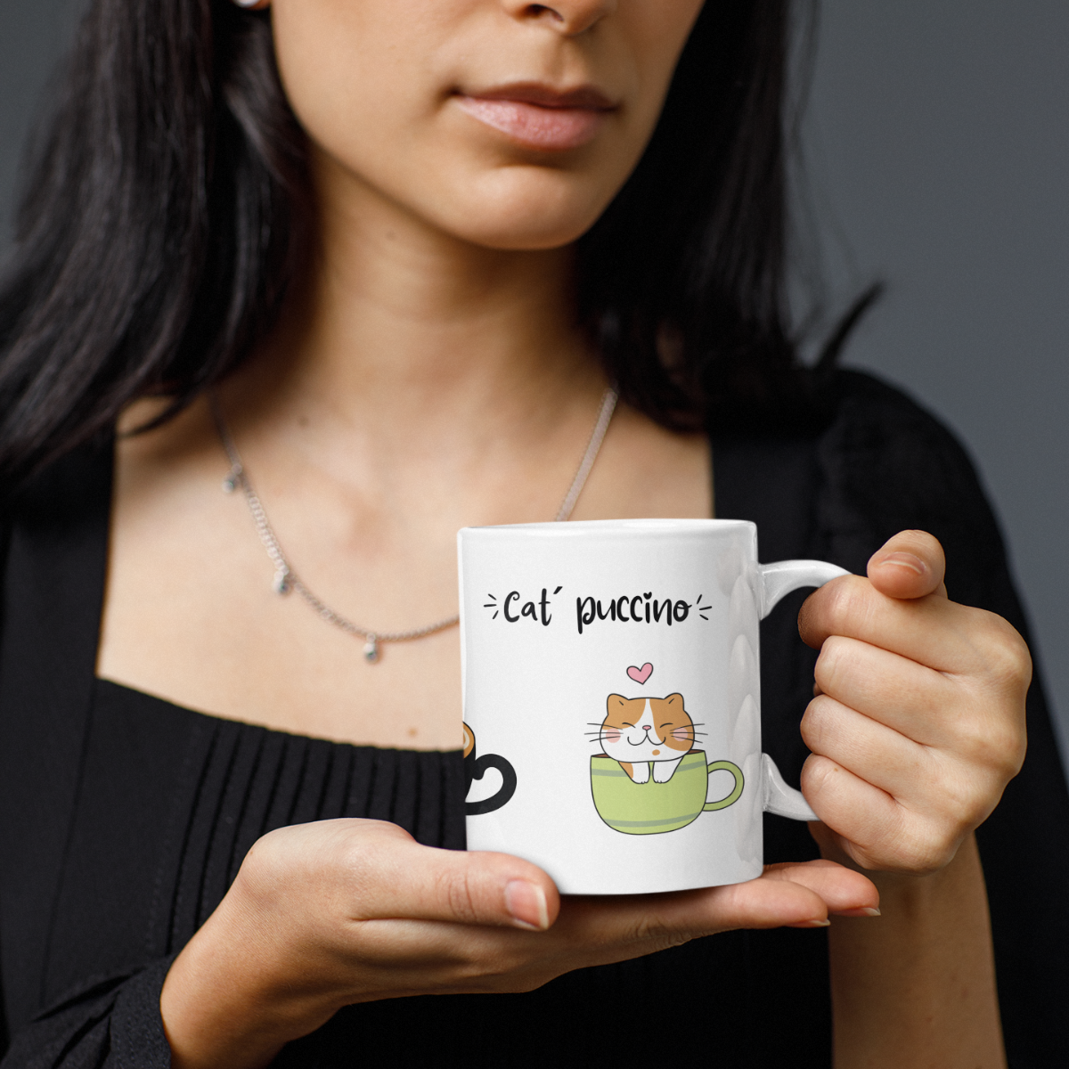 Tasse Katzen Catpuccino - 4 Farben