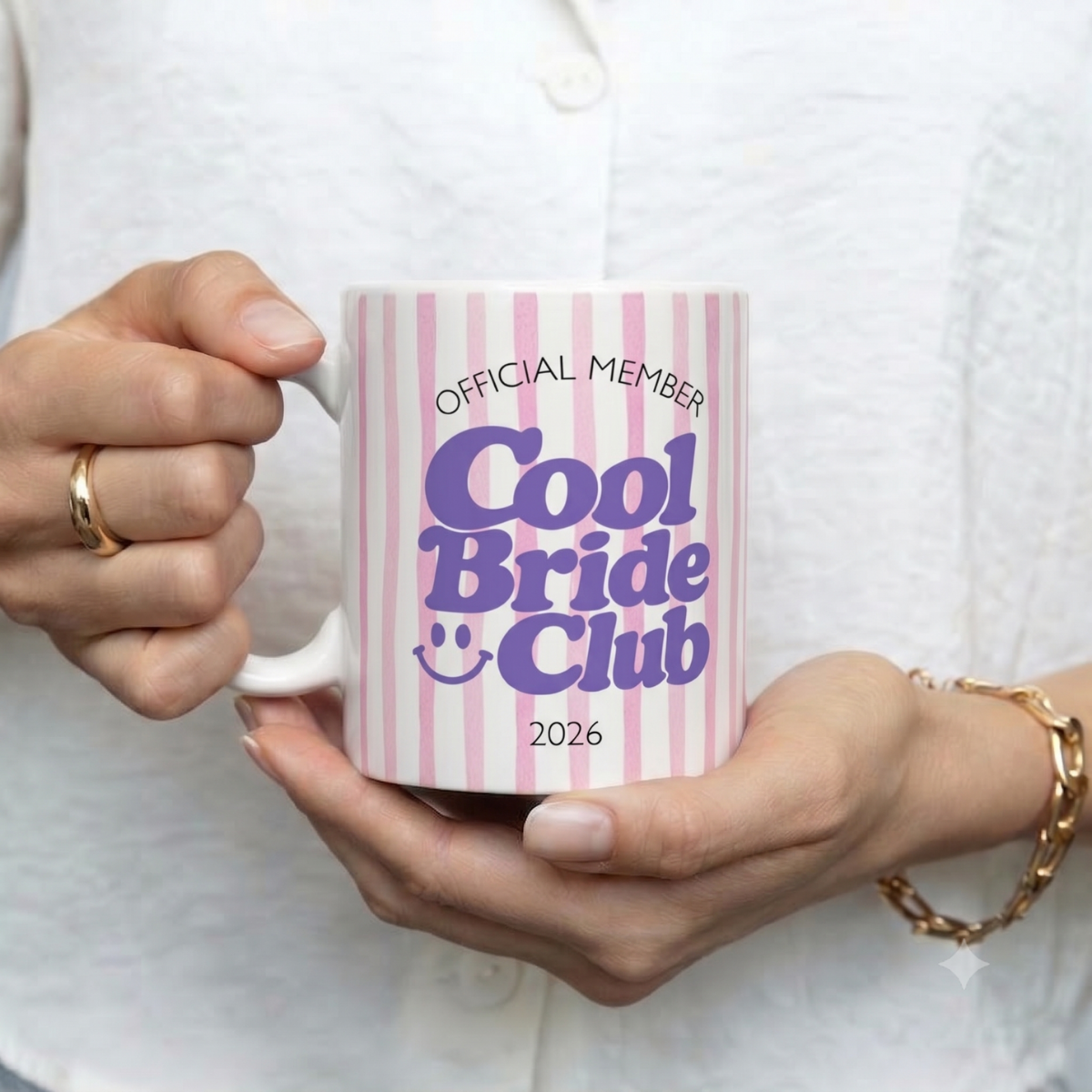 Tasse Cool Bride Club Pink Lila