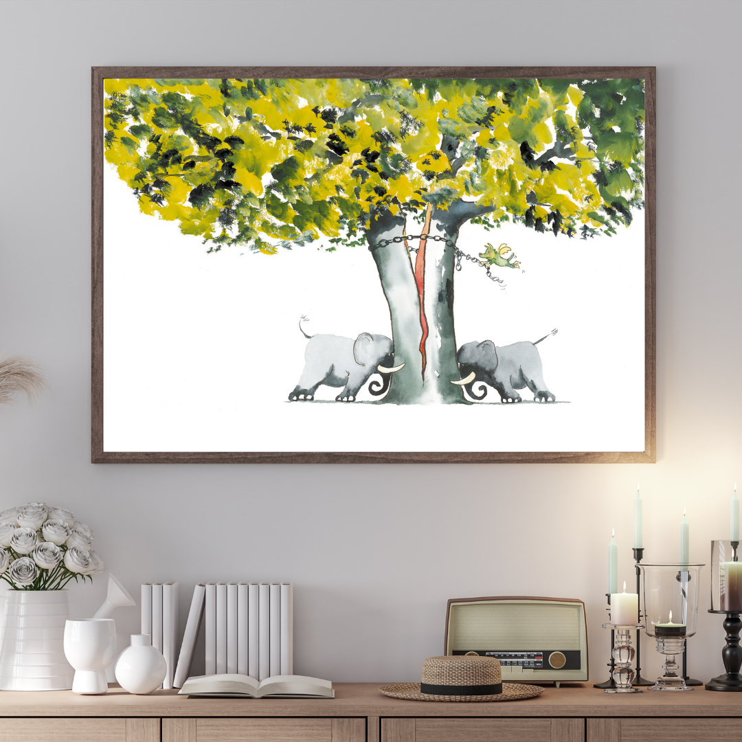 Poster TABALUGA Originalmotiv – Gemeinsam Halt geben