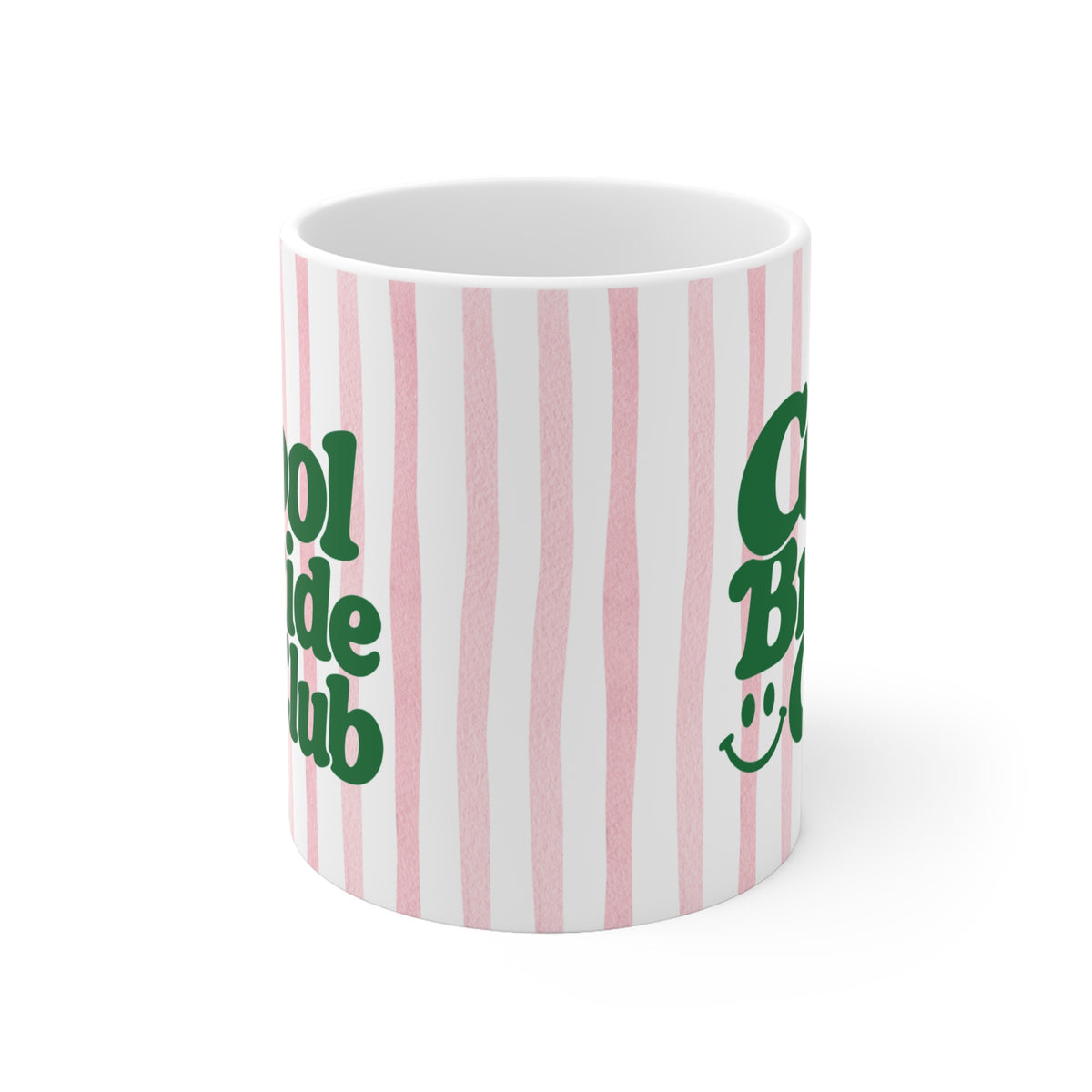 Tasse Cool Bride Club ohne Jahreszahl - rosa/grün