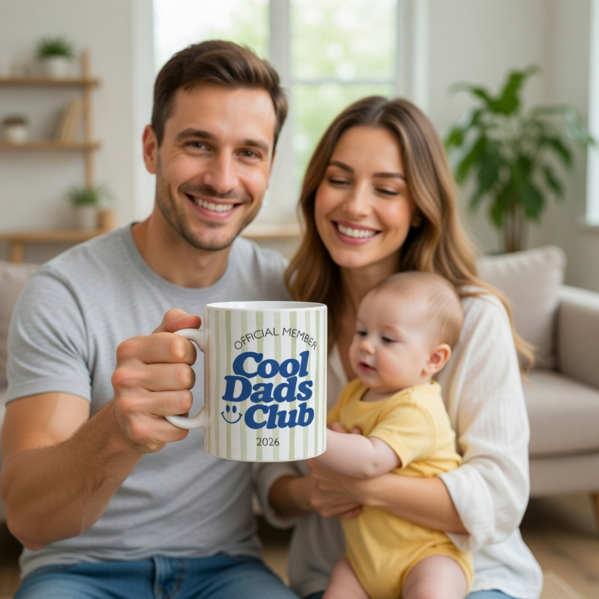 Tasse Cool Dads Club Grün (2020 bis 2027 oder ohne Jahreszahl)