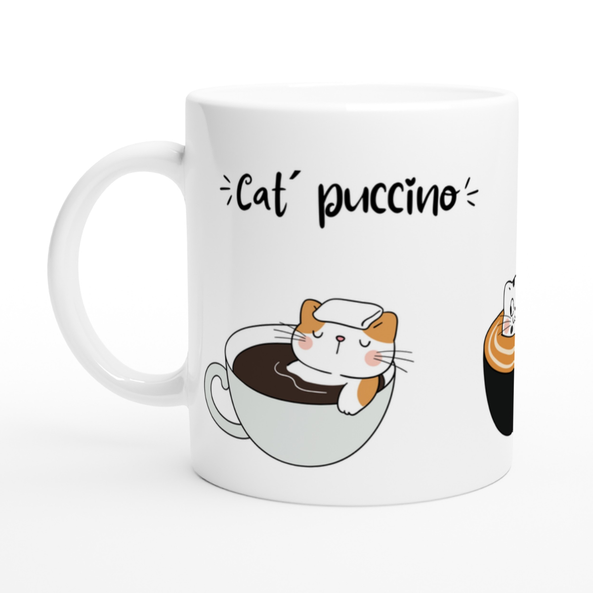 Tasse Katzen Catpuccino - 4 Farben