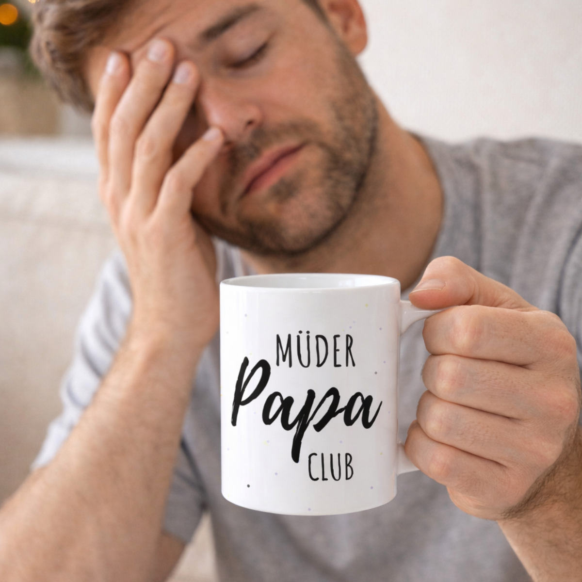 Tasse Müder Papa Club