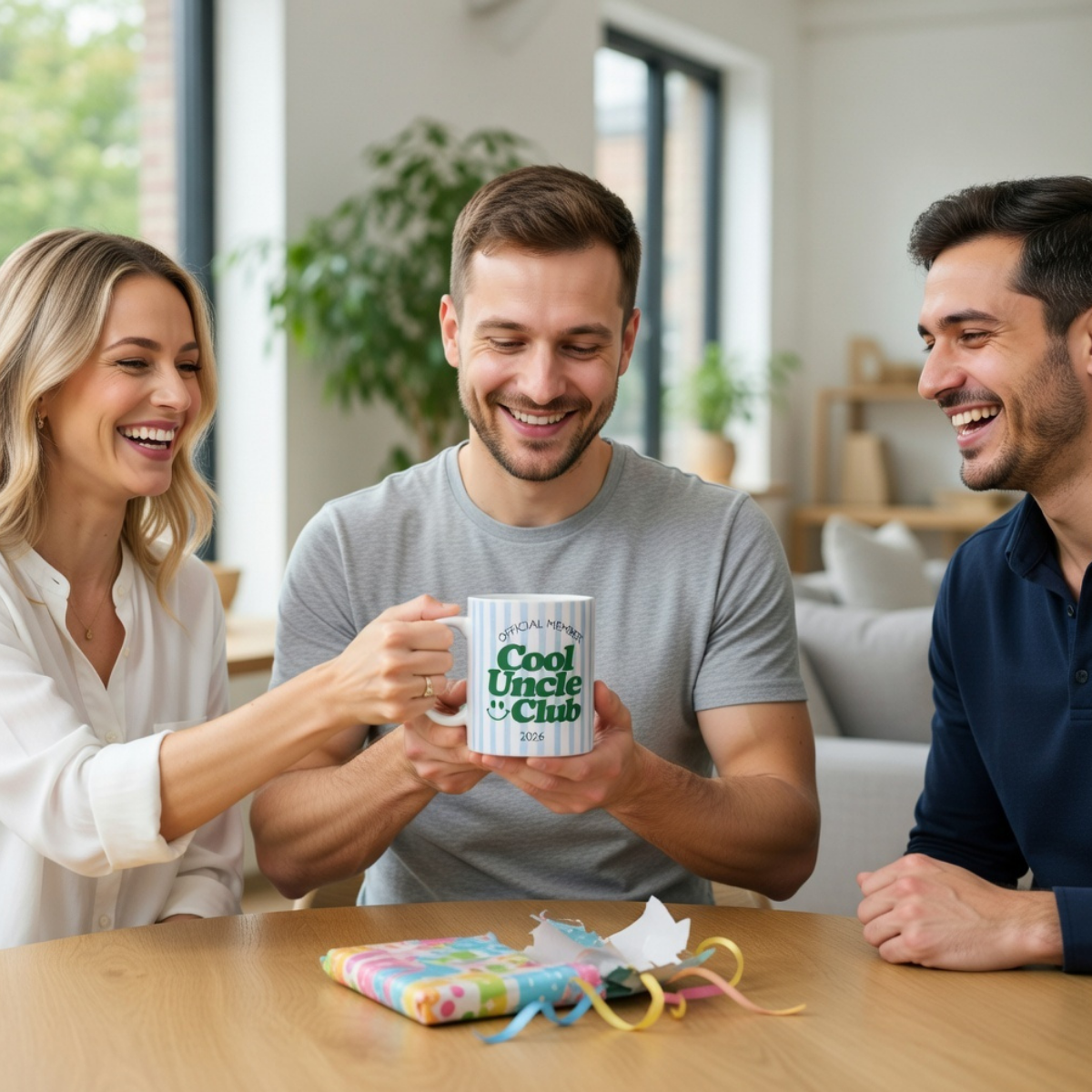 Tasse Cool Uncle Club Blau (2020 bis 2027 oder ohne Jahreszahl)