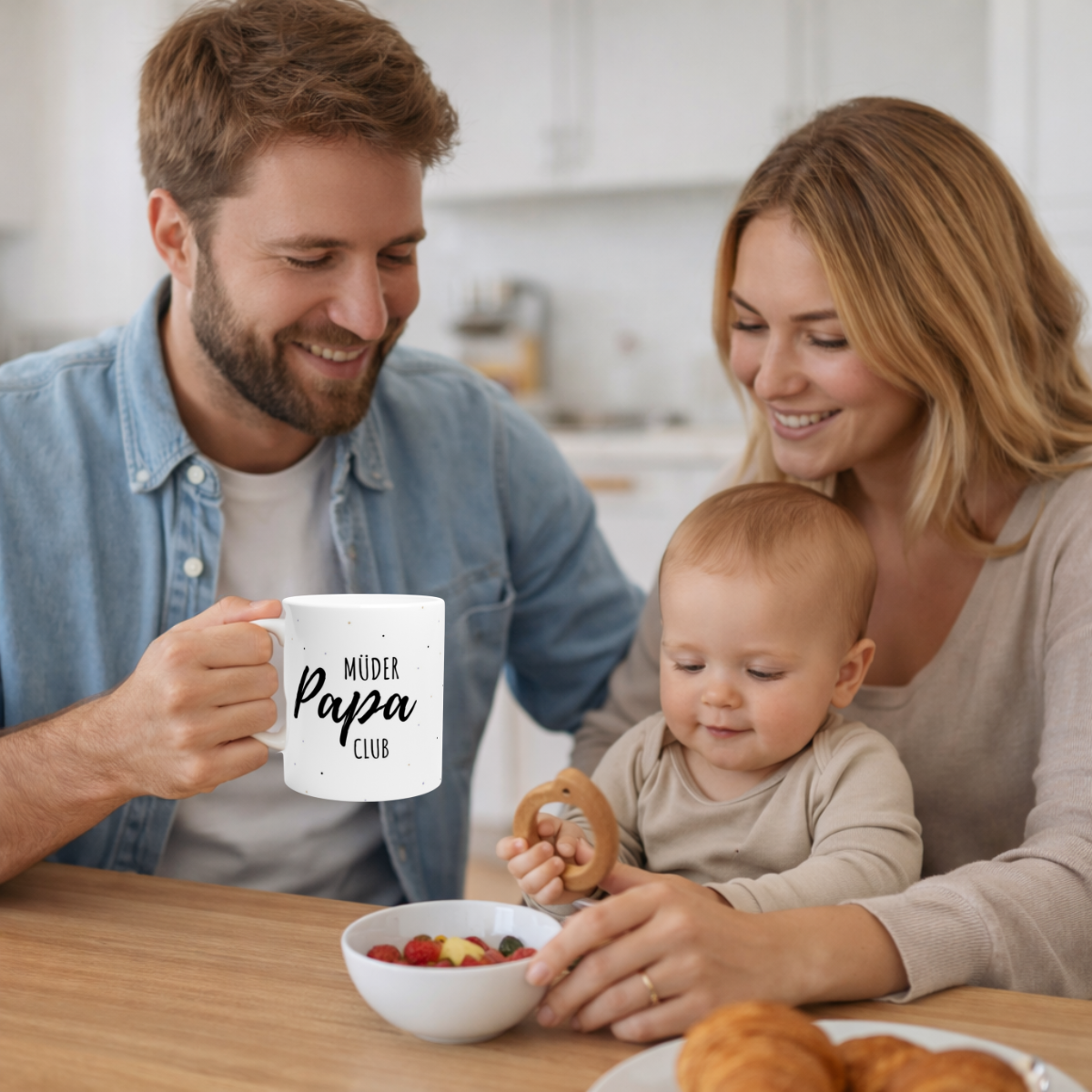 Tasse Müder Papa Club