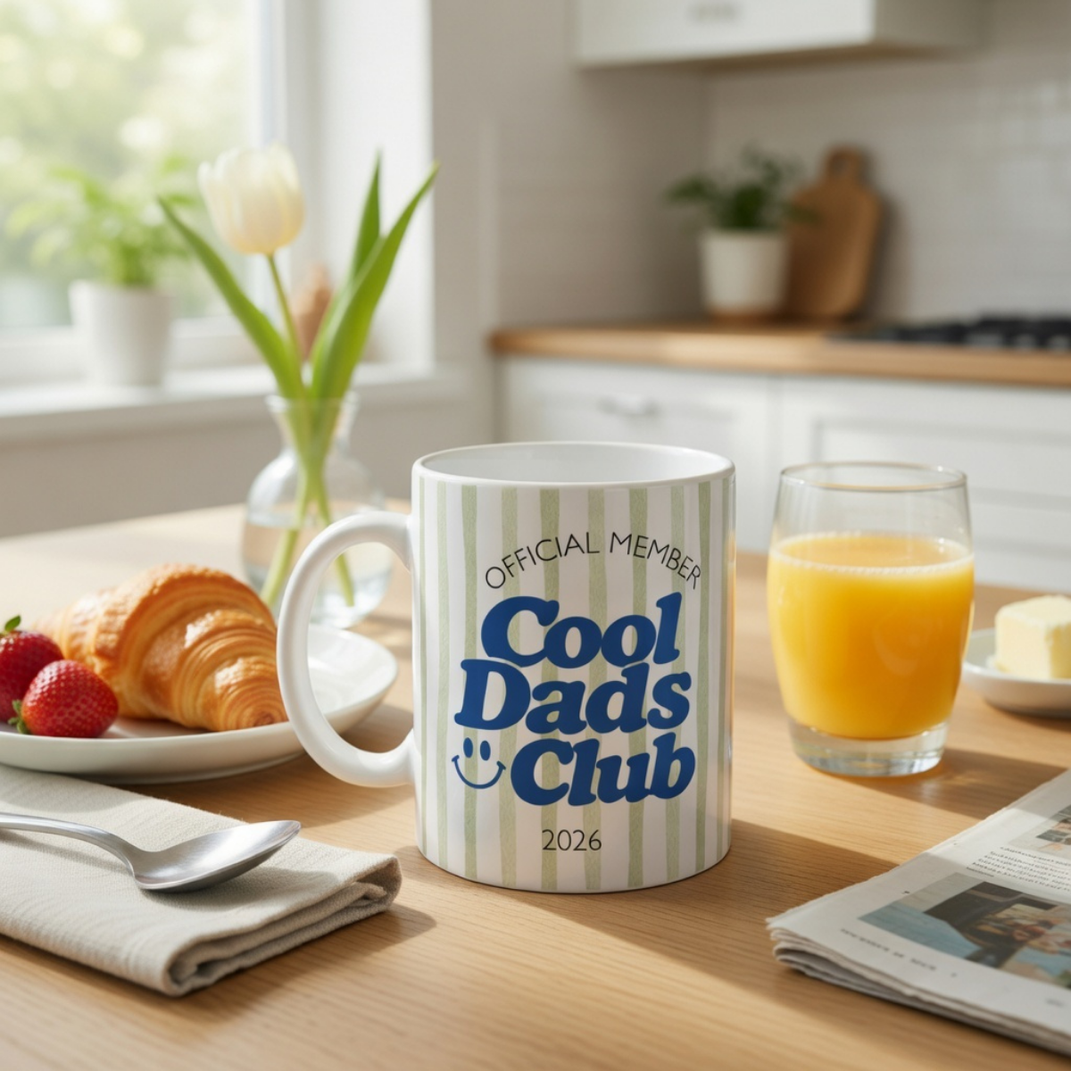 Tasse Cool Dads Club Grün (2020 bis 2027 oder ohne Jahreszahl)