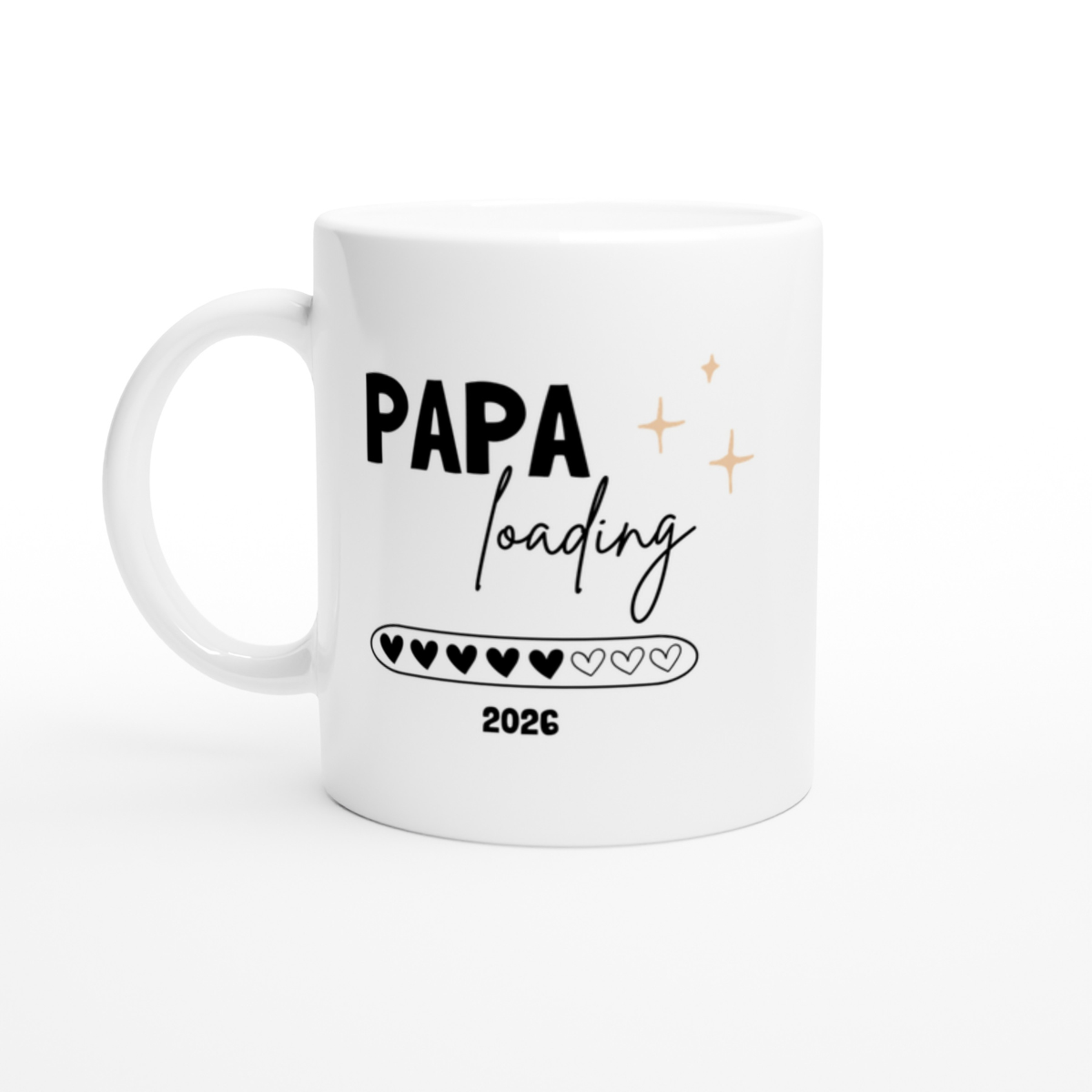 Tasse Papa loading 2026 - einfarbig (2020-2027)