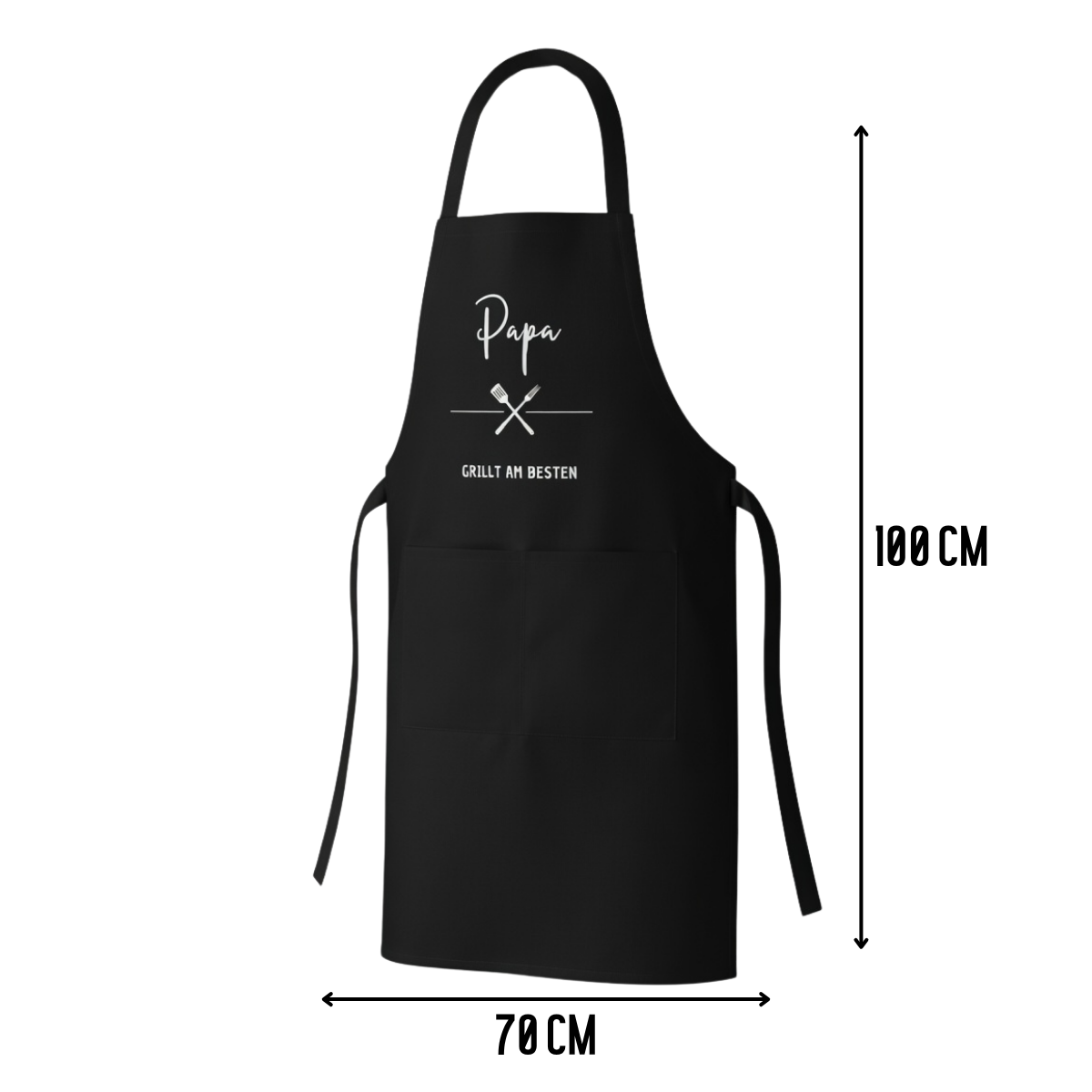 Schürze Papa grillt am besten – Grillschürze