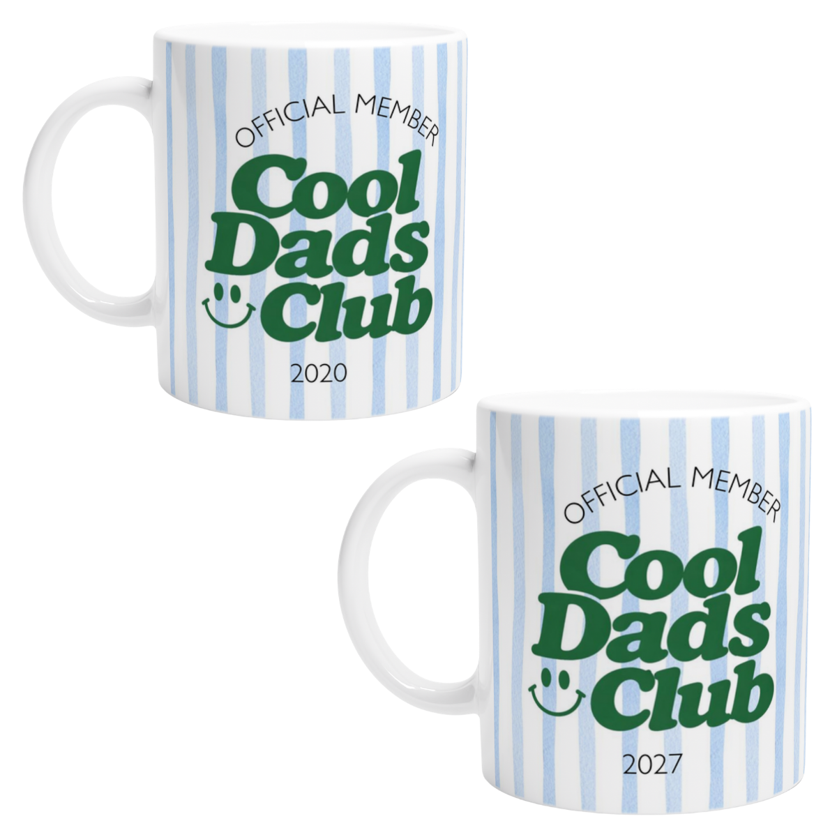 Tasse Cool Dads Club 2020-2027 Blau