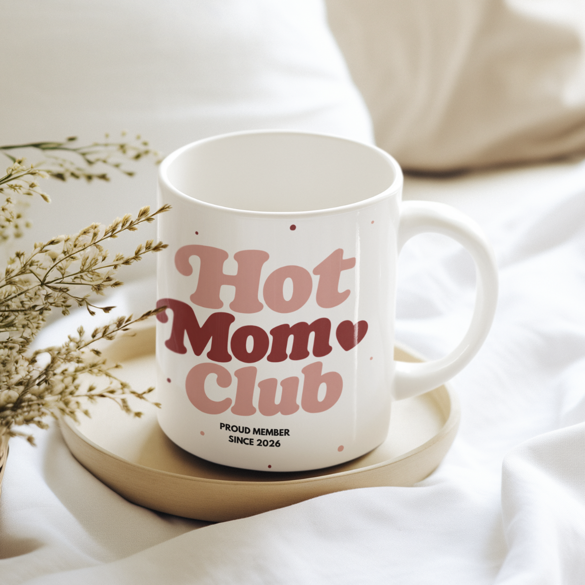 Hot Mom Club Korall/Rot (2020 bis 2027 oder ohne Jahreszahl)