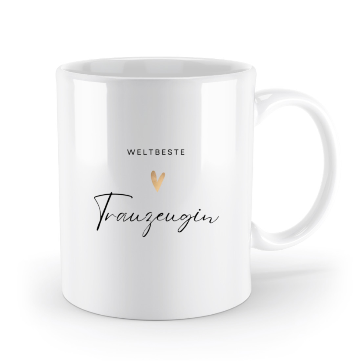Weltbeste Trauzeugin Tasse - einfarbig (330ml)