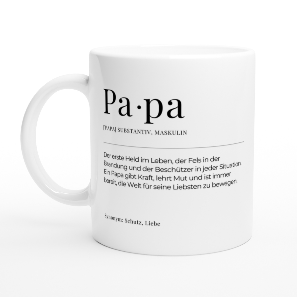 Tasse Definition Papa