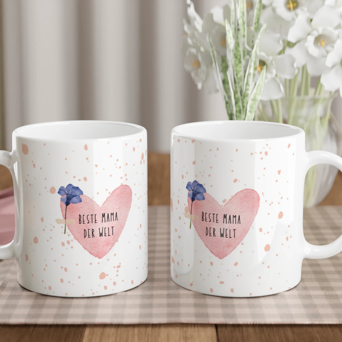 Tasse Beste Mama der Welt | Rosa Herz