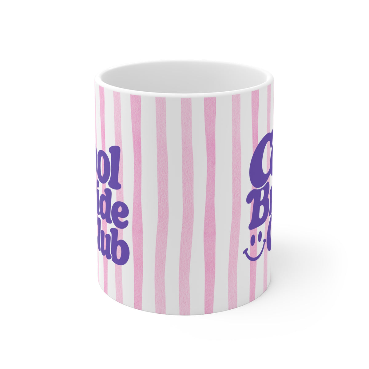 Tasse Cool Bride Club ohne Jahreszahl - pink/lila
