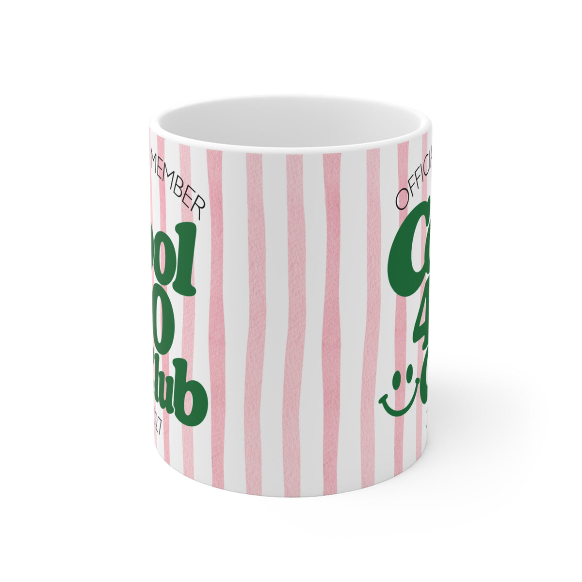 Tasse Cool 40 Club 2026-2027 - rosa/grün