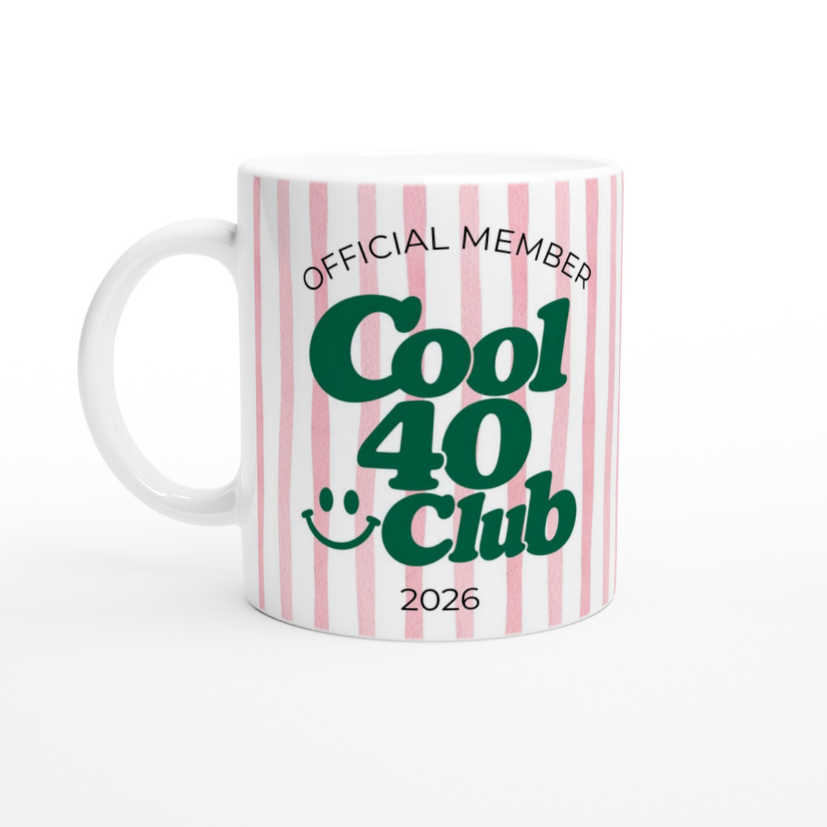 Tasse Cool 40 Club – Rosa