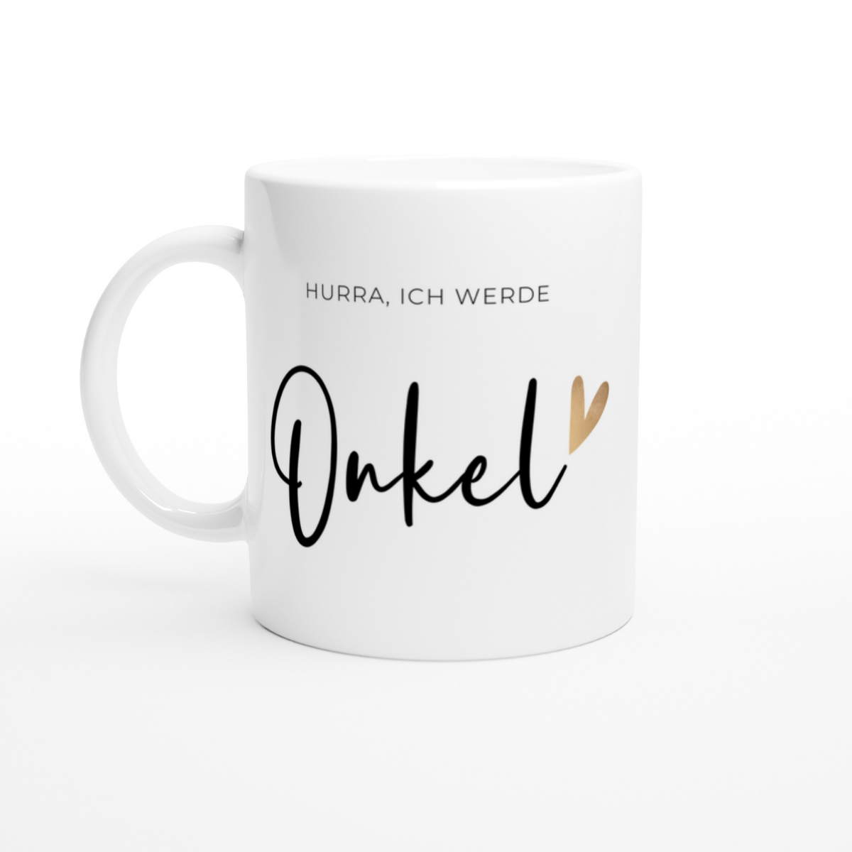 Tasse Hurra ich werde Onkel - 3 Farben