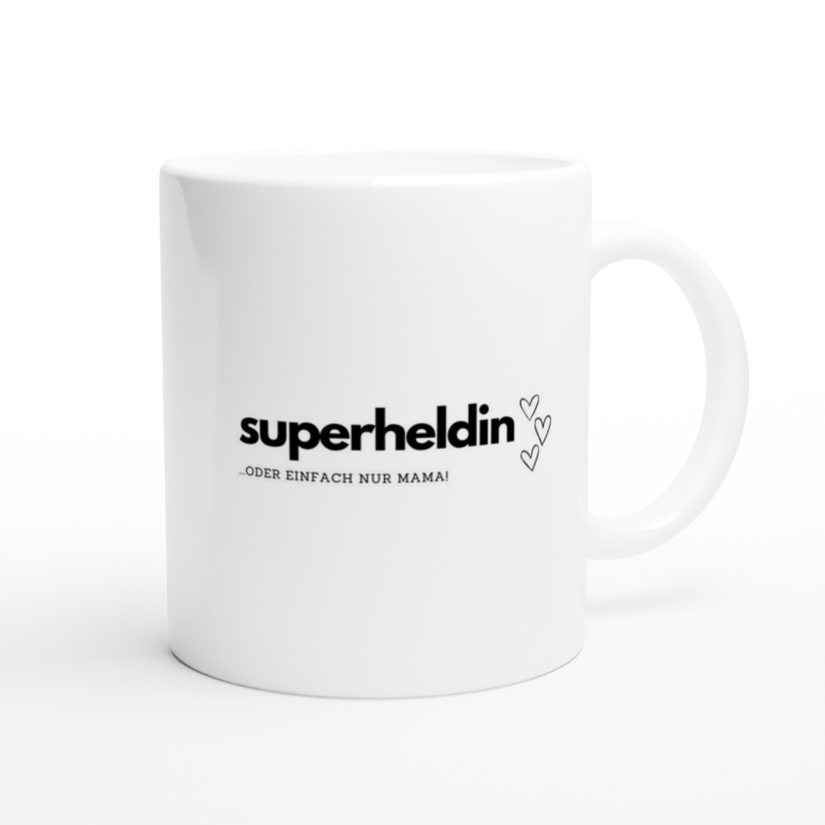 Tasse Superheldin Mama – 4 Farben