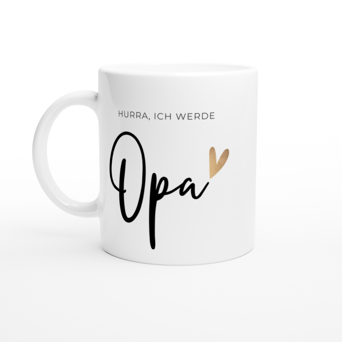 Tasse Hurra ich werde Opa - 3 Farben
