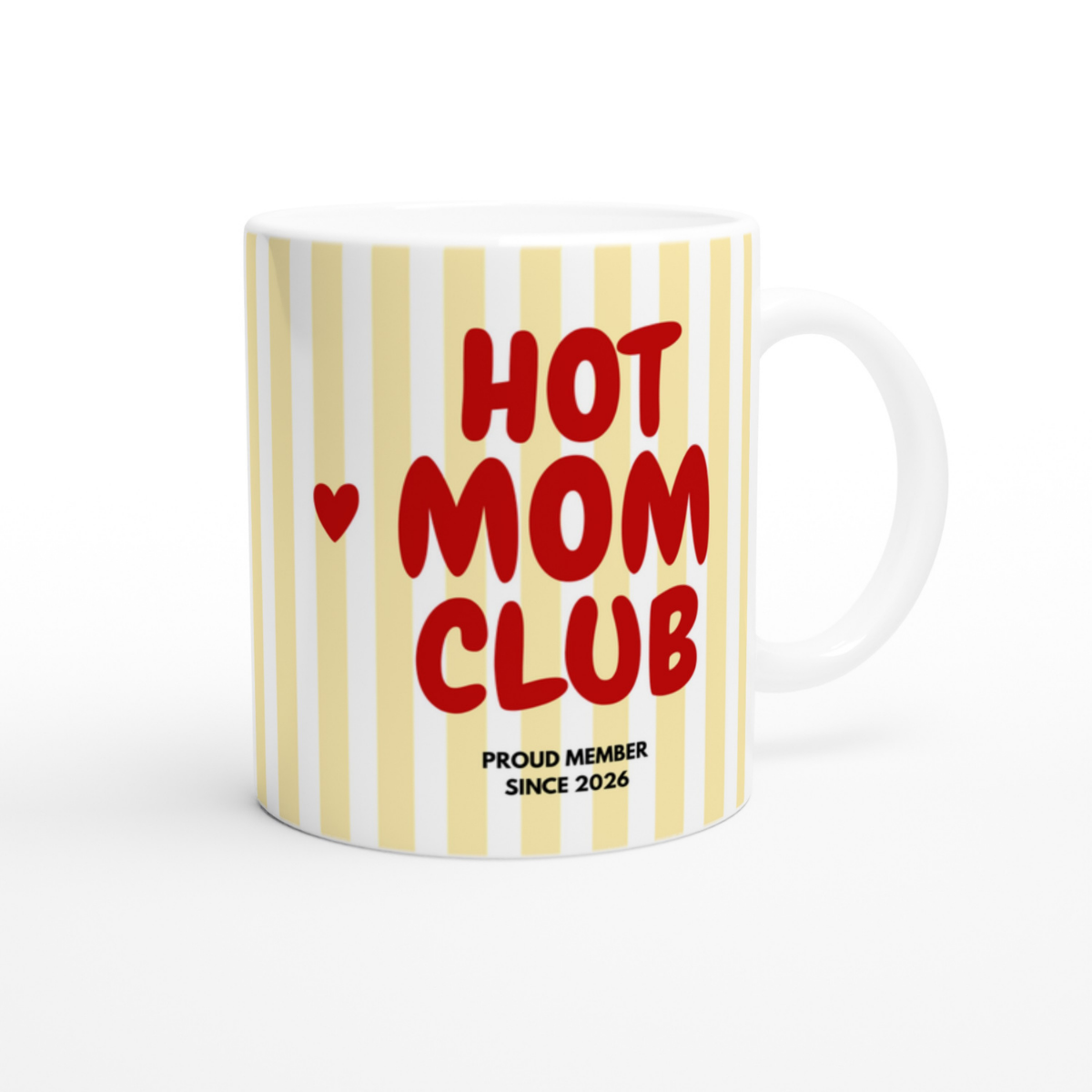 Hot Mom Club 2026 Gelb/Rot