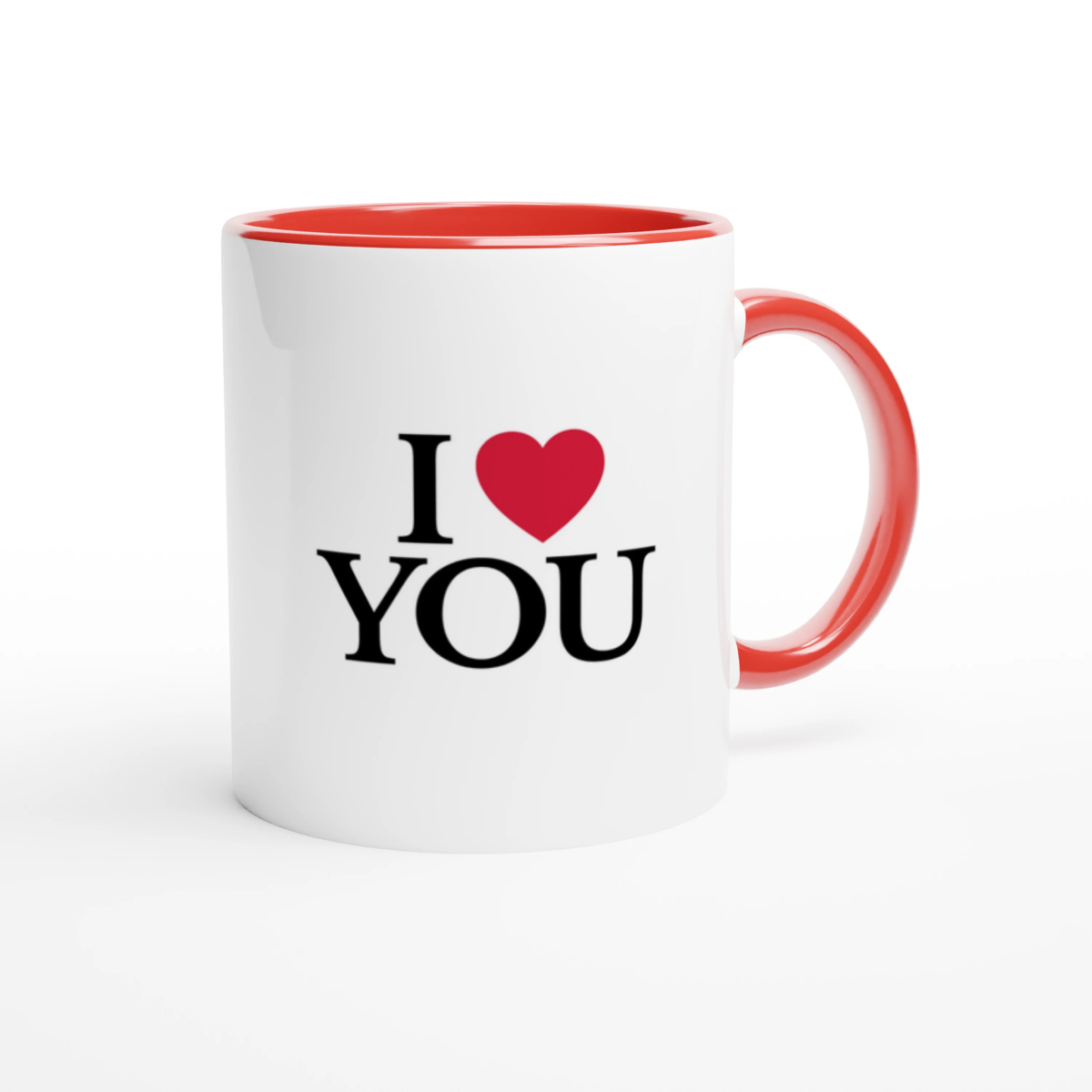 Tasse I love You Klassiker – Zweifarbig