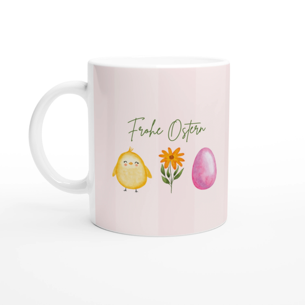 Tasse Frohe Ostern Küken