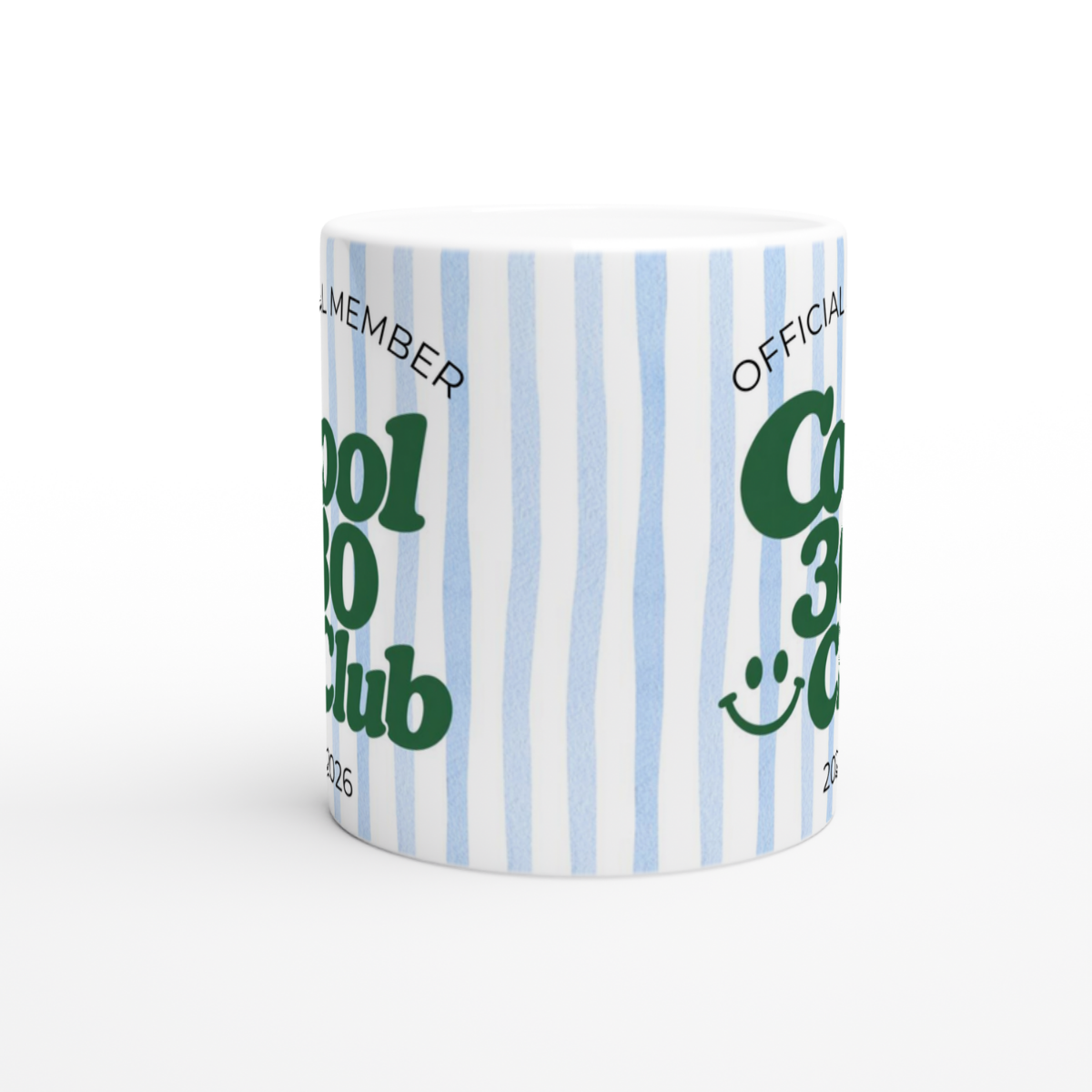Tasse Cool 30 Club Blau Grün